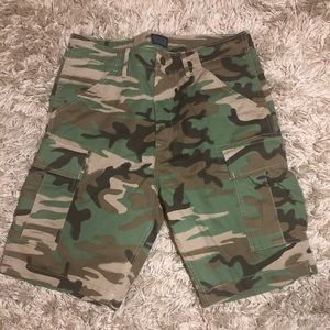 Levi Camouflage Cargo Shorts